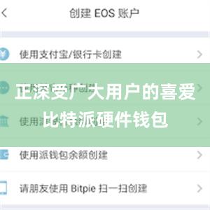正深受广大用户的喜爱比特派硬件钱包